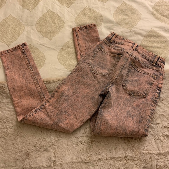 La Vie Rebecca Taylor Ines Pink Acid Jeans - Picture 5 of 8